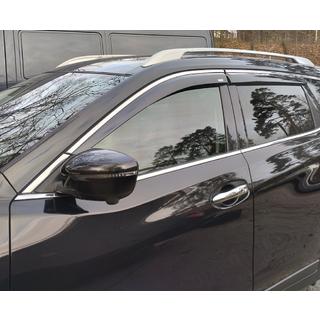Window Deflectors with Chrome Trim (4 pcs, Niken) photo 2