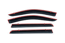 Dacia Lodgy 2012-2022 Window deflectors with chrome trim (4 pcs, Niken) photo 7