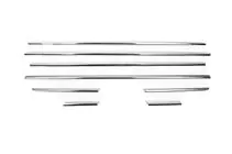 Fiat Linea 2006-2018 Exterior window trim stainless steel (8 pcs) photo 2