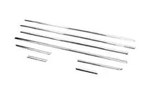 Fiat Linea 2006-2018 Exterior window trim stainless steel (8 pcs) photo 3