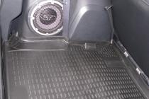 Citroen C-Crosser 2007-2013 Trunk mat rubber (Novline) with subwoofer for crossover (2007↗) photo 2