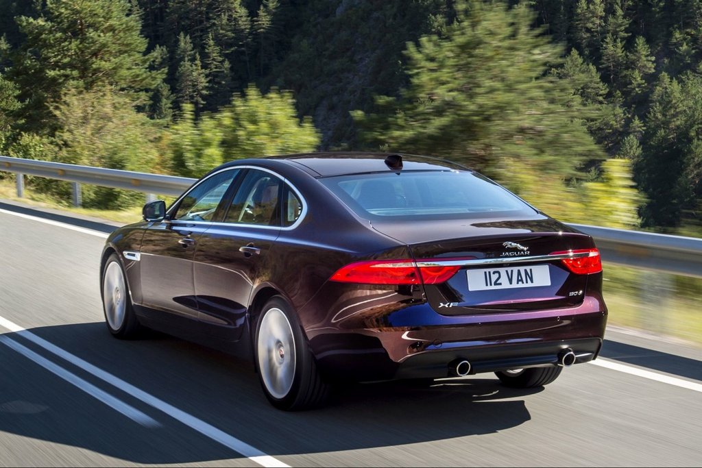 The second generation of the premium sedan Jaguar XF