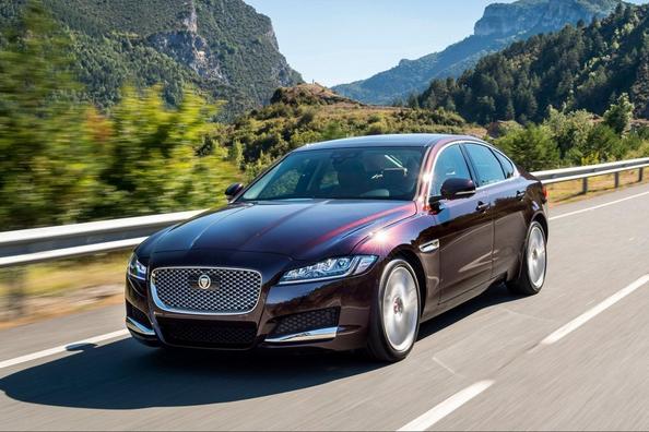 The second generation of the premium sedan Jaguar XF