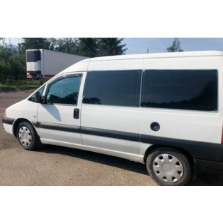 In-channel window deflectors (2 pcs, HIC) Citroen Jumpy 1996-2007 photo 3