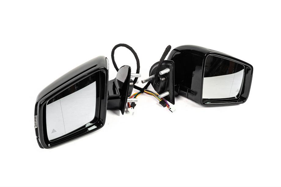 Mercedes GL class X164 2006-2012 Facelift Mirrors (Black, 2 pcs) Photo 7