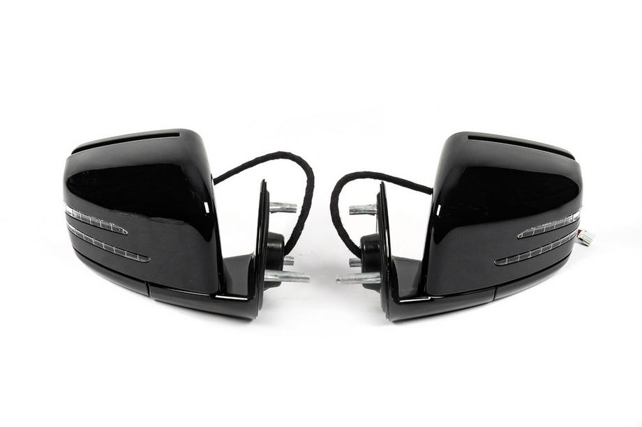 Mercedes GL class X164 2006-2012 Facelift Mirrors (Black, 2 pcs) Photo 3
