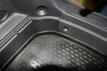 Kia Soul I 2008-2013 Trunk mat (lower) rubber (Novline) SUV photo 4