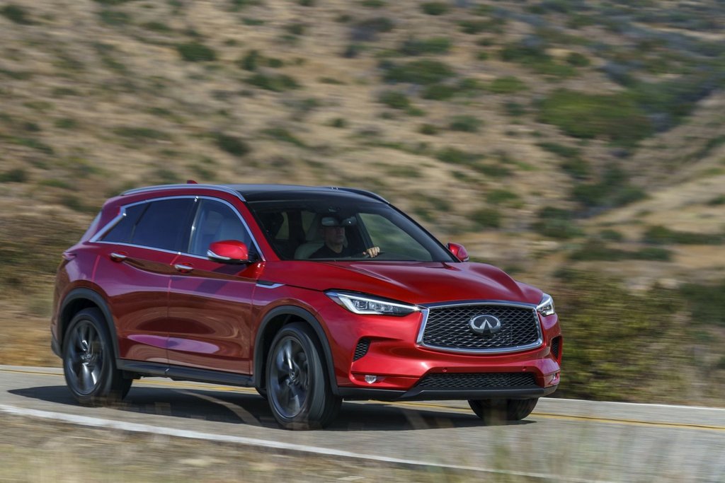 The premium compact crossover Infiniti QX50