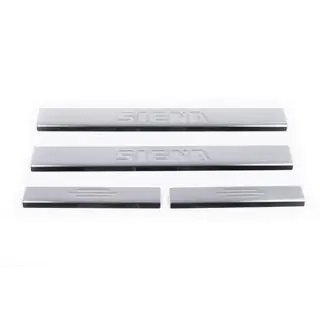 Carmos Door Sill Protectors (4 pcs, Stainless Steel) photo 2