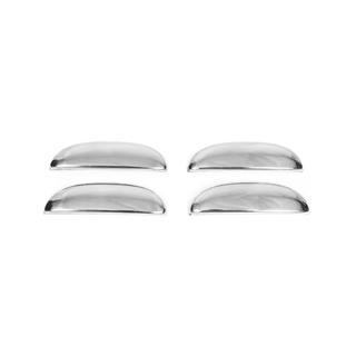 Chrome Door Handle Covers (4 pcs, Stainless Steel) Fiat Albea 2002-2012 photo 2