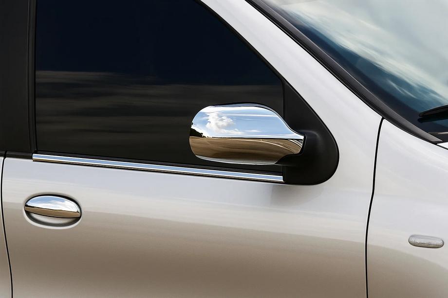 Fiat Albea 2002-2012 Chrome Door Handle Covers (4 pcs, Stainless Steel) Image