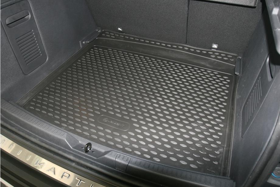 Renault Captur 2013-2019 Trunk Mat (Novline) 2WD (for versions without false floor) Photo 3