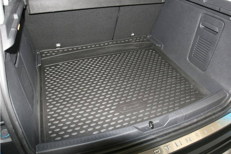 Renault Captur 2013-2019 Trunk Mat (Novline) 2WD (for versions without false floor) Photo 4