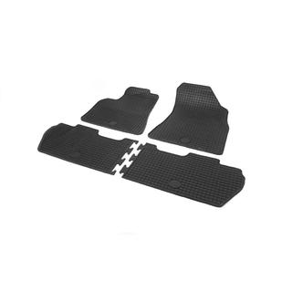Rubber Floor Mats (4 pcs, Doma) Citroen Berlingo 2008-2018 photo 2