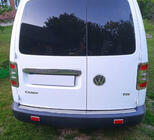 Volkswagen Caddy 2010-2015 Chrome Tail Light Covers V2 (2 pcs, Stainless Steel) photo 3