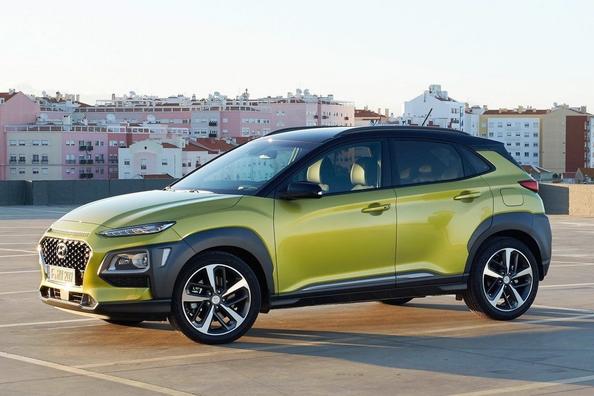 Overview compact crossover Hyundai Kona