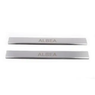 Carmos Stainless Steel Door Sill Protectors (2 pcs) photo 2