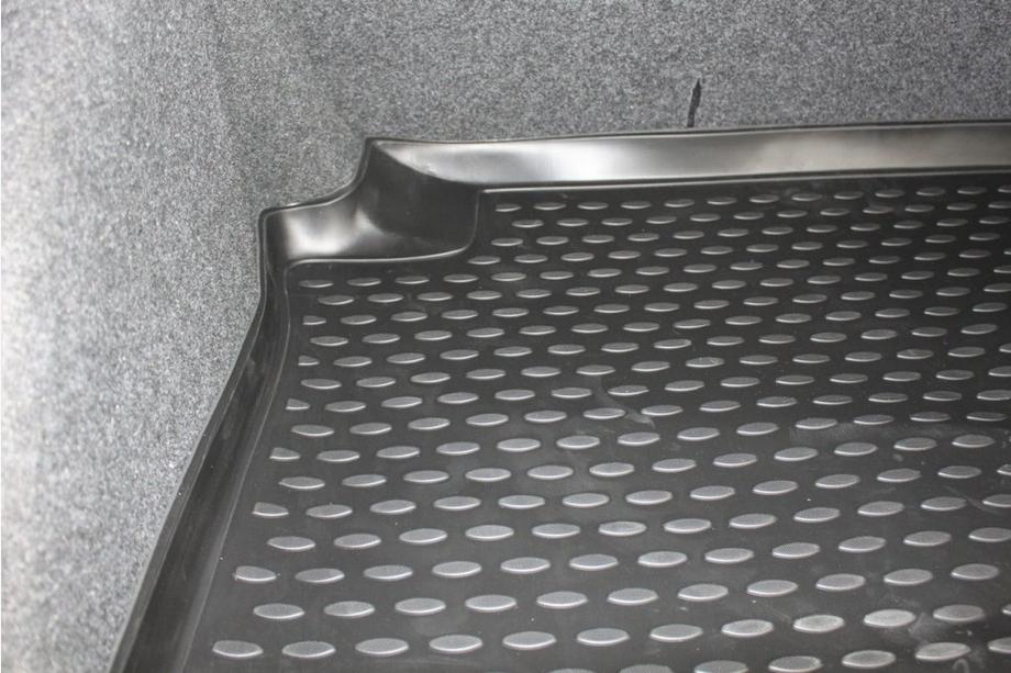 Volkswagen Polo 2010-2017 Trunk Mat Rubber (Novline) SD Photo 2