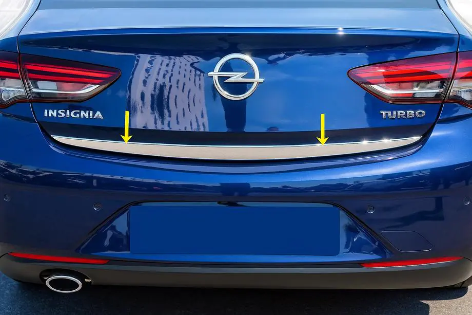 Opel Insignia 2017-2022 Trunk trim (1 pc, stainless steel) Image