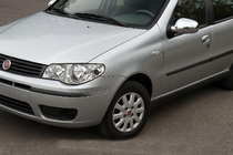 Fiat Albea 2002-2012 Mirror Covers (2011↗, 2 pcs, plastic) Carmos - ABS photo 1