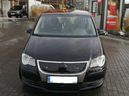 Volkswagen Touran 2003-2010 Winter grille (upper, 2006-2010) Matte photo 1