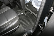 Chevrolet Tahoe 2014-2019 (2015↗) 3D Rubber Floor Mats for Interior (4 pcs, Novline) photo 3