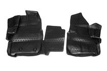 Ford Custom 2013-2022 3D Rubber Floor Mats for Interior (2 pcs, Novline) 1 + 2 Seats (Option 1) photo 2