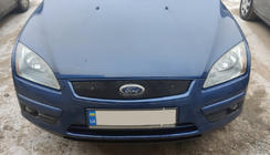 Ford Focus II 2005-2008 Winter cover for grille photo 1