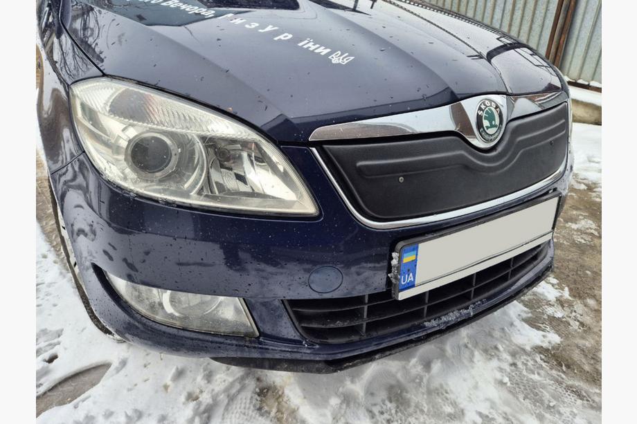 Skoda Roomster 2006-2015 Winter grille cover (2010+, upper) Image