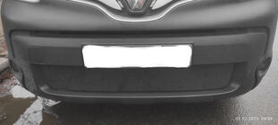 Renault Kangoo 2008–2020 Winter lower grille (2013+) Glossy photo 1