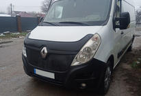 Renault Master 2011-2023 Winter grille (2014-2019, upper) Matte photo 1