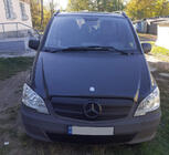 Mercedes Vito W639 2004-2014 Winter grille cover V2 (2010-2015) Matte photo 1