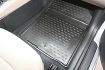 Hyundai Elantra (AD) 2015-2020 3D Rubber Floor Mats for Interior (4 pcs, Novline) photo 3