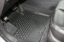 Hyundai Santa Fe 2 2006-2012 3D Rubber Floor Mats for Interior (4 pcs, Novline) photo 2