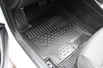 Hyundai Accent 2017-2023 Rubber Floor Mats (Comfort) 3D for Interior (4 pcs, Novline) photo 2