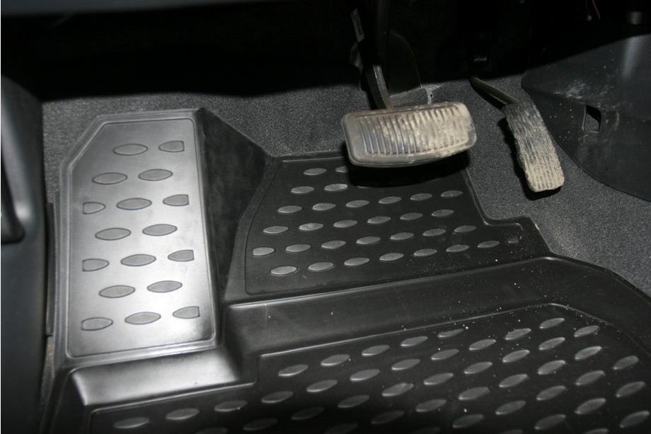 Kia Cerato 2 2010-2013 3D Rubber Floor Mats for Interior (4 pcs, Novline) Photo 2