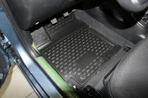 Kia Rio 2012-2017 3D Rubber Floor Mats for Interior (4 pcs, Novline) (UB) photo 2