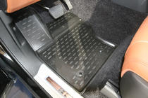Range Rover IV L405 2013-2021 3D Rubber Floor Mats for Interior (4 pcs, Novline) Option 1 photo 2