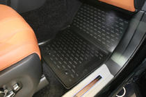 Range Rover IV L405 2013-2021 3D Rubber Floor Mats for Interior (4 pcs, Novline) Option 1 photo 3