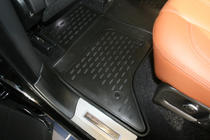 Range Rover IV L405 2013-2021 3D Rubber Floor Mats for Interior (4 pcs, Novline) Option 1 photo 4