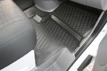 Mercedes Sprinter W906 2006–2018 (2015↗) Rubber Floor Mats (2 pcs, Novline) photo 4