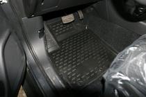 Mitsubishi Outlander 2012-2021 3D Rubber Floor Mats for Interior (4 pcs, Novline) 2WD photo 2