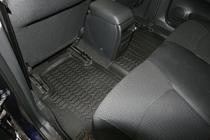 Nissan Tiida 2011-2014 (2015↗) 3D Rubber Floor Mats for Interior (4 pcs, Novline) photo 3