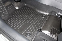 Skoda Octavia III A7 2013-2019 3D Rubber Floor Mats for Interior (4 pcs, Novline) Active, Ambition, Style photo 2