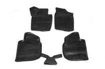 Skoda Rapid 2012-2019 3D Rubber Floor Mats for Interior (4 pcs, Novline) photo 2