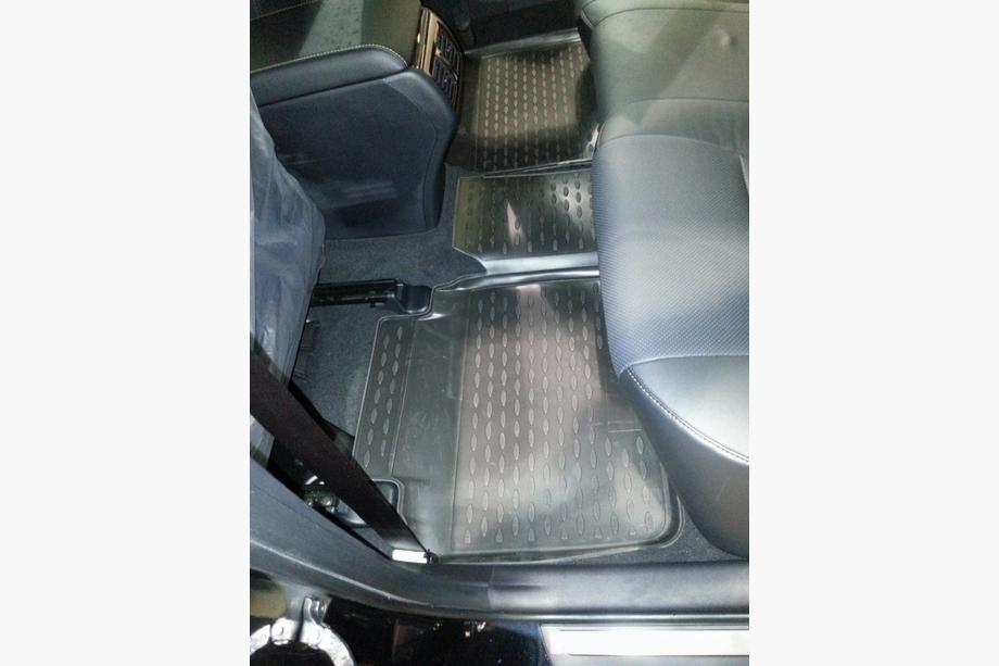 Toyota Camry 2011–2017 (2014↗) 3D Rubber Floor Mats for Interior (4 pcs, Novline) Photo 3