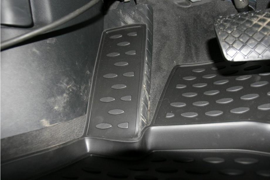 Audi A4 B8 2007-2015 Rubber floor mats interior (4 pcs, Novline) Automatic transmission Photo 2