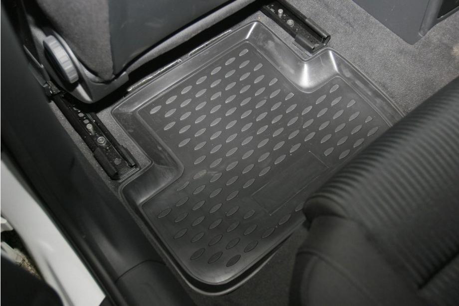 Audi A4 B8 2007-2015 Rubber floor mats interior (4 pcs, Novline) Automatic transmission Photo 3