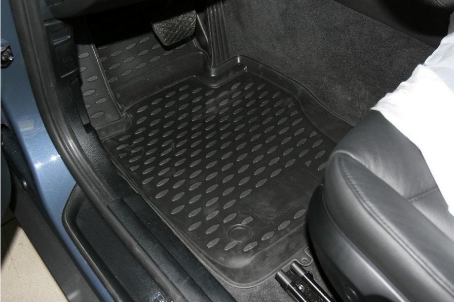 BMW X1 E84 2009-2015 Rubber floor mats (4 pcs, Novline) Photo 2