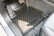 BMW X3 F25 2011-2018 Rubber floor mats (4 pcs, Novline) photo 2